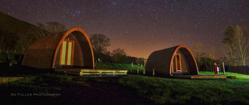pods at night
