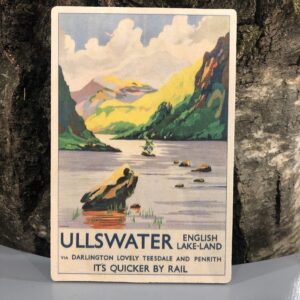 Wooden postcard